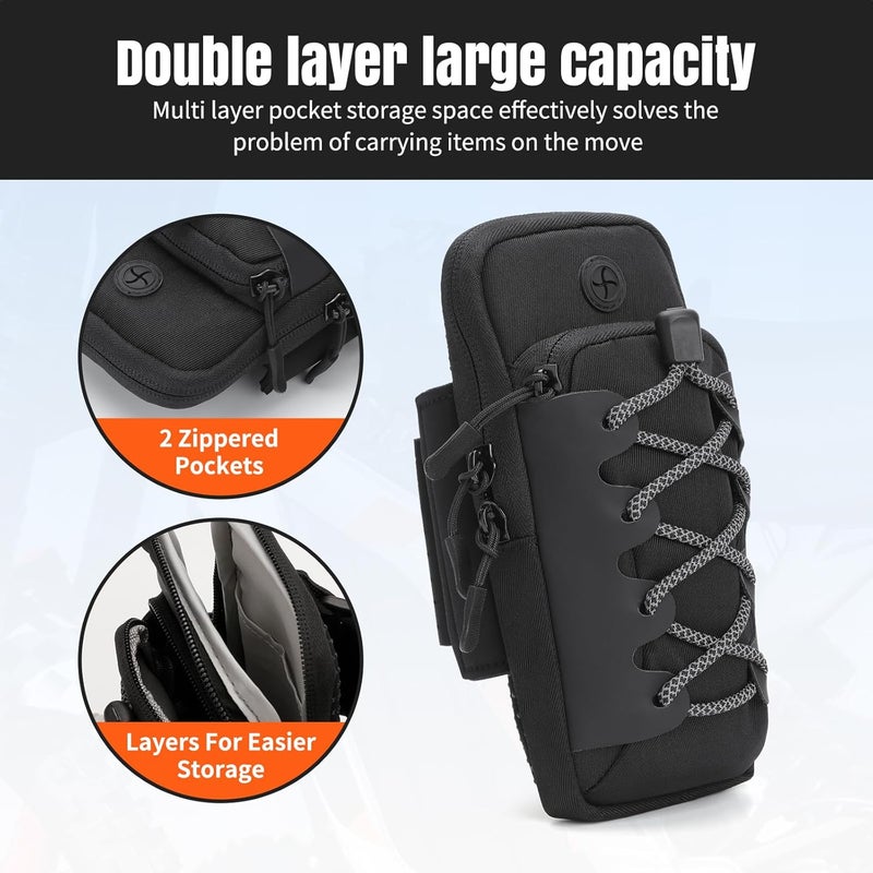 RIDLOG Motorcycle Bag for SurRon Light Bee X/S Electric Dirt Bike Front Frame Bag for Sur Ron Segway X160/X260 Talaria Sting MX3 R/MX4 Waterproof Storage Bag for E Ride Pro ID Phone Earphone (Black) - Image 3